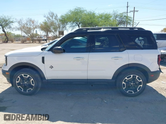 2024 Ford Bronco Sport Outer Banks with VIN 3FMCR9C65RRE03245, listed as a IAAI auction lot 42571723 with 32,918 mi miles and . Bid and sale history available at DreamBid. Image 14.