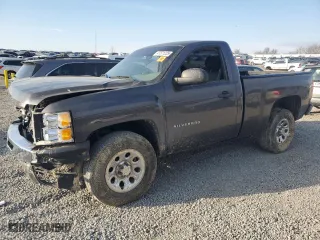 2011 Chevrolet Silverado 1500 Work Truck with VIN 1GCNCPEX6BZ297821, listed as a Copart auction lot 47571225 with 0 mi miles and Salvage Title. Bid and sale history available at carsss.com. Image 1.