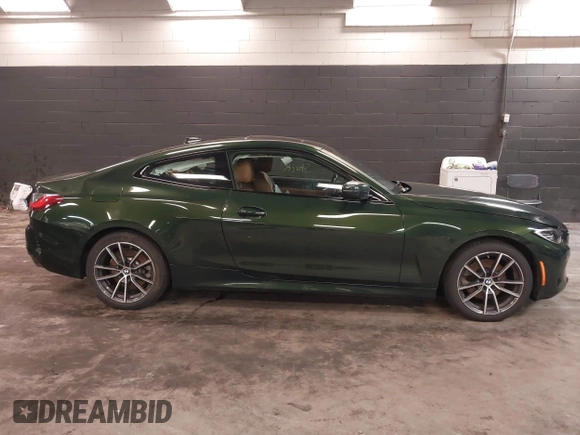 2022 BMW 4 Series 430i xDrive with VIN WBA73AP04NCK88044, listed as a IAAI auction lot 41577730 with 28,907 mi miles and . Bid and sale history available at DreamBid. Image 13.