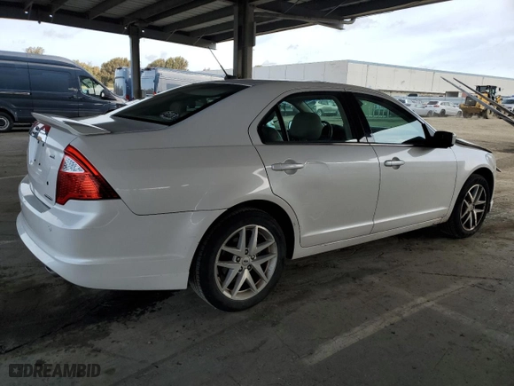 2012 Ford Fusion SEL with VIN 3FAHP0JGXCR405108, listed as a Copart auction lot 50030735 with 81,550 mi miles and Salvage Title. Bid and sale history available at carsss.com. Image 3.