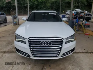 2013 Audi A8 4.0L with VIN WAUA2AFD9DN026942, listed as a Copart auction lot 60319565 with 122,341 mi miles and Salvage title. Bid and sale history available at DreamBid. Image 5.