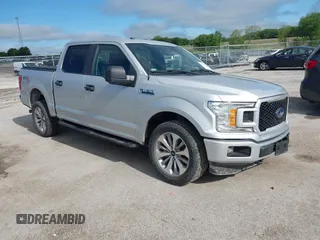 2018 Ford F-150 XL with VIN 1FTEW1EP8JKF14314, listed as a IAAI auction lot 42602124 with 178,658 mi miles and . Bid and sale history available at DreamBid. Image 1.