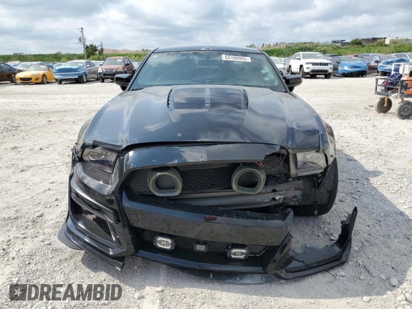 2014 Ford Mustang V6 with VIN 1ZVBP8AM4E5240826, listed as a Copart auction lot 53108065 with 75,664 mi miles and Salvage title. Bid and sale history available at DreamBid. Image 5.