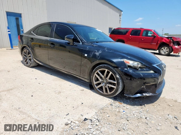 2014 Lexus IS 250 with VIN JTHBF1D24E5031835, listed as a Copart auction lot 60915895 with 140,101 mi miles and Salvage title. Bid and sale history available at DreamBid. Image 4.