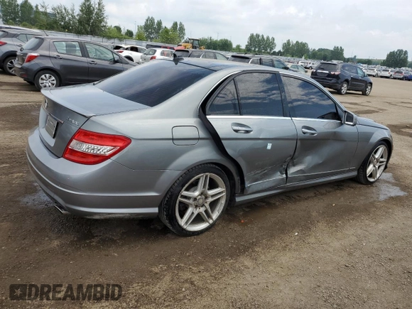 2011 Mercedes-Benz C 350 with VIN WDDGF8HB7BA522936, listed as a Copart auction lot 63910225 with 178,097 mi miles and Clean title. Bid and sale history available at DreamBid. Image 3.