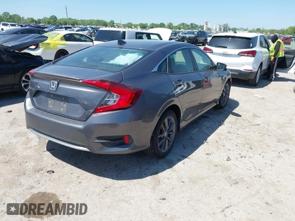 2019 Honda Civic EX-L z VIN 19XFC1F70KE205694, wystawiony jako IAAI lot #41976645 z przebiegiem 43 653 mil mil oraz . Historia ofert i sprzedaży dostępna na DreamBid. Obrazek 4.