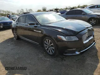 2017 Lincoln Continental Livery with VIN 1LN6L9HK0H5624127, listed as a Copart auction lot 75727474 with 316,583 mi miles and Salvage Title. Bid and sale history available at carsss.com. Image 4.