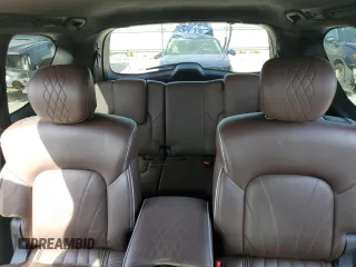 2015 Infiniti QX80 with VIN JN8AZ2NE7F9084529, listed as a Copart auction lot 55229374 with 213,465 mi miles and Salvage Title. Bid and sale history available at carsss.com. Image 10.