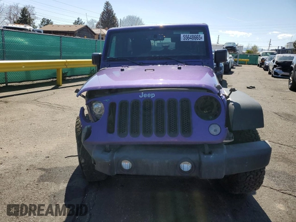 2017 Jeep Wrangler Unlimited Sport z VIN 1C4BJWDG4HL734196, wystawiony jako Copart lot #55648665 z przebiegiem 159 733 mil mil oraz Szkoda całkowita • Salvage title. Historia ofert i sprzedaży dostępna na DreamBid. Obrazek 5.