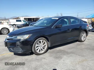 2017 Acura ILX Premium with VIN 19UDE2F79HA004140, listed as a Copart auction lot 57755335 with 158,496 mi miles and Salvage title. Bid and sale history available at DreamBid. Image 1.