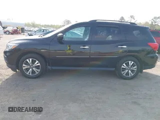2017 Nissan Pathfinder SV with VIN 5N1DR2MM7HC651986, listed as a IAAI auction lot 42012621 with 379,678 mi miles. Bid and sale history available at carsss.com. Image 14.