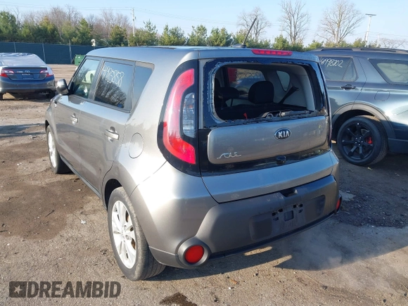 2014 Kia Soul + with VIN KNDJP3A57E7051277, listed as a IAAI auction lot 41985858 with 143,722 mi miles and . Bid and sale history available at DreamBid. Image 6.