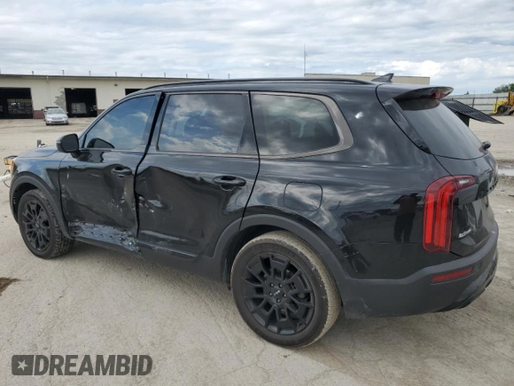 2022 Kia Telluride SX with VIN 5XYP5DHC5NG286516, listed as a Copart auction lot 55111655 with 40,010 mi miles and Salvage title. Bid and sale history available at DreamBid. Image 2.