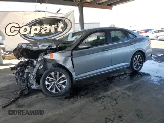 2025 Volkswagen Jetta S с VIN 3VW5X7BU8SM056503, выставлен на аукционе Copart как лот 62909835 с пробегом Не указан миль и На запчасти • Non repairable. История ставок и продаж доступна на DreamBid. Изображение 1.