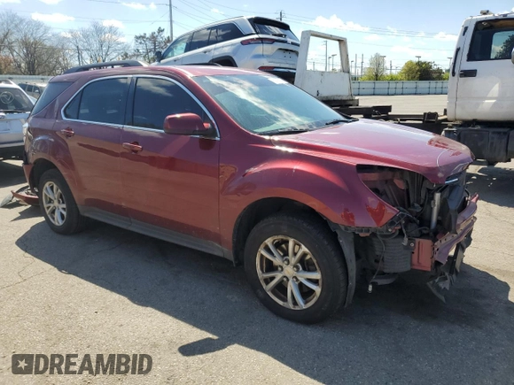 2016 Chevrolet Equinox LT with VIN 2GNALCEK7G1177173, listed as a Copart auction lot 53315355 with 172,386 mi miles and Salvage Title. Bid and sale history available at carsss.com. Image 4.