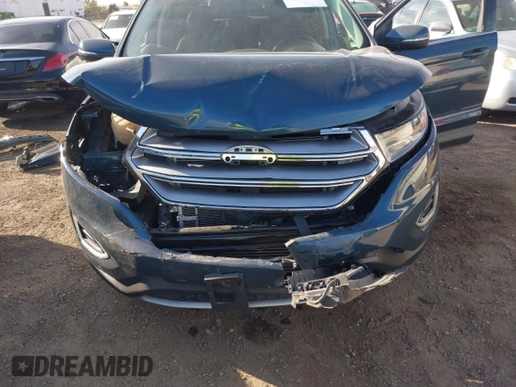 2016 Ford Edge SEL z VIN 2FMPK3J92GBB94624, wystawiony jako IAAI lot #41682327 z przebiegiem 106 232 mil mil oraz . Historia ofert i sprzedaży dostępna na DreamBid. Obrazek 6.