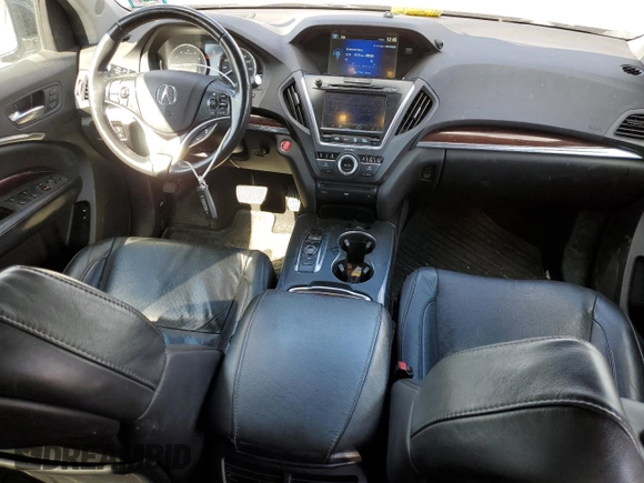 2016 Acura MDX w/Advance with VIN 5FRYD4H99GB017116, listed as a Copart auction lot 47207205 with 127,226 mi miles and Salvage Title. Bid and sale history available at carsss.com. Image 8.