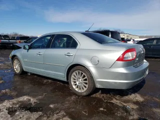 2007 Mercury Milan Premier with VIN 3MEHM08Z97R652599, listed as a Copart auction lot 46596345 with 92,720 mi miles and Salvage Title. Bid and sale history available at carsss.com. Image 2.