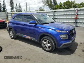 2020 Hyundai Venue SE z VIN KMHRB8A30LU018208, wystawiony jako Copart lot #54599955 z przebiegiem 50 704 mil mil oraz Szkoda całkowita • Salvage title. Historia ofert i sprzedaży dostępna na DreamBid. Obrazek 4.