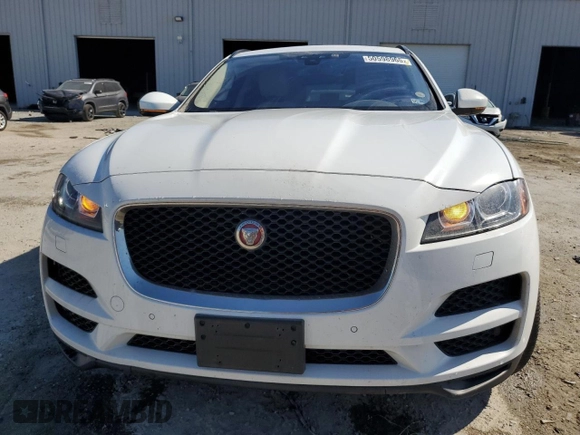 2018 Jaguar F-Pace 30t Premium with VIN SADCJ2GX3JA328201, listed as a Copart auction lot 50598965 with 115,435 mi miles and Salvage Title. Bid and sale history available at DreamBid. Image 5.