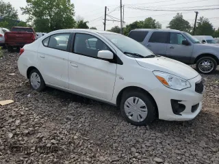 2020 Mitsubishi Mirage ES z VIN ML32F3FJ1LHF00656, wystawiony jako Copart lot #60921435 z przebiegiem 52 486 mil mil oraz Czysty tytuł • Clean title. Historia ofert i sprzedaży dostępna na DreamBid. Obrazek 4.