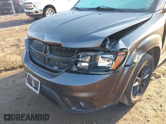 2019 Dodge Journey SE with VIN 3C4PDCBB2KT873970, listed as a IAAI auction lot 41864725 with 91,240 mi miles and . Bid and sale history available at DreamBid. Image 6.
