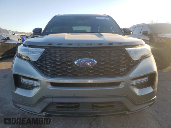 2020 Ford Explorer ST with VIN 1FM5K8GCXLGB29448, listed as a Copart auction lot 42648855 with 52,633 mi miles and Salvage Title. Bid and sale history available at DreamBid. Image 5.