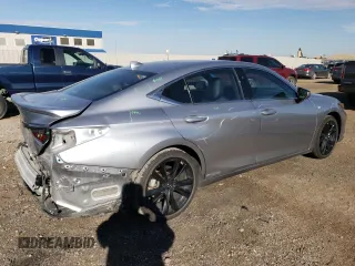 2022 Lexus ES 300h F Sport with VIN 58AGA1C11NU020199, listed as a Copart auction lot 72584274 with 36,351 mi miles and Salvage title. Bid and sale history available at DreamBid. Image 3.