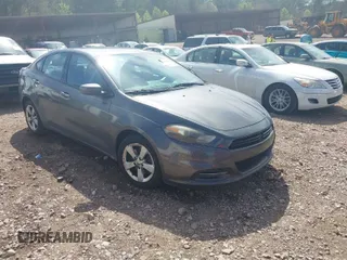2015 Dodge Dart SXT with VIN 1C3CDFBB7FD315094, listed as a IAAI auction lot 41831836 with 193,267 mi miles. Bid and sale history available at carsss.com. Image 1.