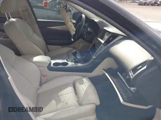 2016 Infiniti Q50 Red Sport 400 with VIN JN1FV7AR9GM450446, listed as a IAAI auction lot 42178095 with 121,981 mi miles and . Bid and sale history available at DreamBid. Image 5.