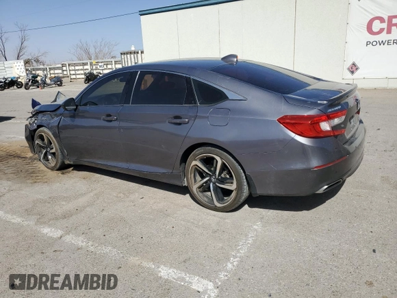 2019 Honda Accord Sport with VIN 1HGCV1F37KA162602, listed as a Copart auction lot 47891495 with 100,043 mi miles and Salvage Title. Bid and sale history available at DreamBid. Image 2.