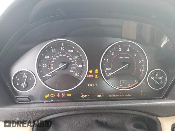 2018 BMW 3 Series 330i xDrive with VIN WBA8D9C54JEM33941, listed as a Copart auction lot 59501545 with 46,016 mi miles and Salvage title. Bid and sale history available at DreamBid. Image 9.