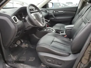 2016 Nissan Rogue SL with VIN 5N1AT2MV9GC742768, listed as a Copart auction lot 48130555 with 53,733 mi miles and Salvage Title. Bid and sale history available at DreamBid. Image 7.
