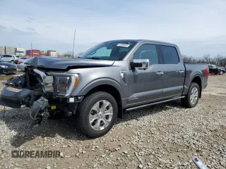 2022 Ford F-150 XL with VIN 1FTFW1ED6NFA25581, listed as a Copart auction lot 51600655 with 33,220 mi miles and Salvage Title. Bid and sale history available at DreamBid. Image 1.
