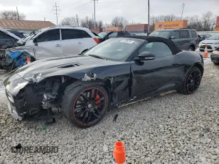 2016 Jaguar F-Type R with VIN SAJWJ6HL9GMK33839, listed as a Copart auction lot 41996235 with 39,886 mi miles and Salvage Title. Bid and sale history available at DreamBid. Image 1.