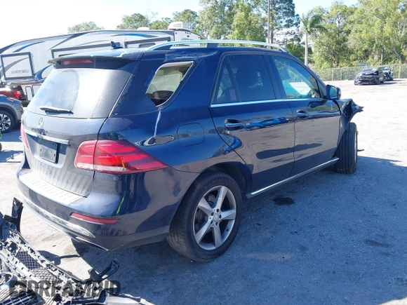 2016 Mercedes-Benz GLE 350 with VIN 4JGDA5JB2GA749071, listed as a IAAI auction lot 41851496 with 78,788 mi miles and . Bid and sale history available at DreamBid. Image 4.