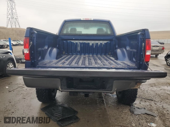 2008 Ford F-150 XL with VIN 1FTRF14W08KD80421, listed as a Copart auction lot 47890845 with 106,846 mi miles and Salvage Title. Bid and sale history available at carsss.com. Image 6.