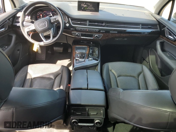 2017 Audi Q7 Premium Plus with VIN WA1LABF72HD053565, listed as a Copart auction lot 53044095 with 58,753 mi miles and Salvage Title. Bid and sale history available at DreamBid. Image 8.