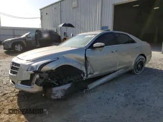 2014 Cadillac CTS Luxury RWD with VIN 1G6AR5S36E0191951, listed as a Copart auction lot 55017795 with 117,535 mi miles and Salvage Title. Bid and sale history available at carsss.com. Image 1.