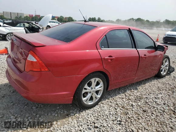 2012 Ford Fusion SE with VIN 3FAHP0HA7CR348562, listed as a Copart auction lot 60531805 with 139,581 mi miles and Salvage title. Bid and sale history available at DreamBid. Image 3.