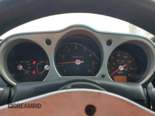 2005 Nissan 350Z with VIN JN1AZ34D95M607395, listed as a Copart auction lot 76422734 with 111,396 mi miles and Non Repairable. Bid and sale history available at DreamBid. Image 9.