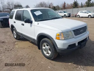 2003 Ford Explorer XLT with VIN 1FMZU73K03UC67746, listed as a IAAI auction lot 41831345 with 191,844 mi miles. Bid and sale history available at carsss.com. Image 1.
