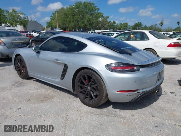 2017 Porsche Cayman S with VIN WP0AB2A87HS285634, listed as a IAAI auction lot 41949961 with 57,422 mi miles and . Bid and sale history available at DreamBid. Image 3.