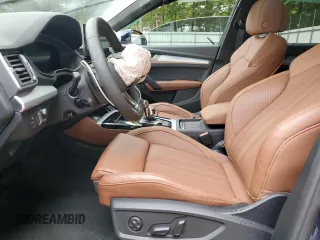 2024 Audi Q5 S line Prestige with VIN WA1FAAFY2R2044846, listed as a Copart auction lot 61448115 with 16,569 mi miles and Salvage title. Bid and sale history available at DreamBid. Image 7.