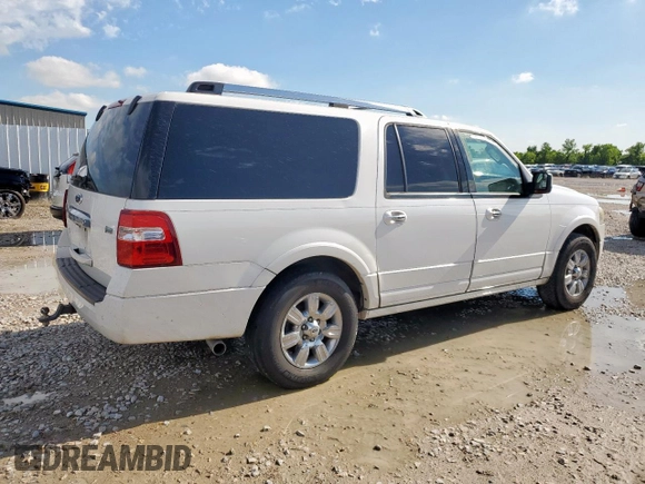 2012 Ford Expedition Max Limited with VIN 1FMJK1K52CEF01603, listed as a Copart auction lot 58851975 with 316,505 mi miles and Clean title. Bid and sale history available at DreamBid. Image 3.