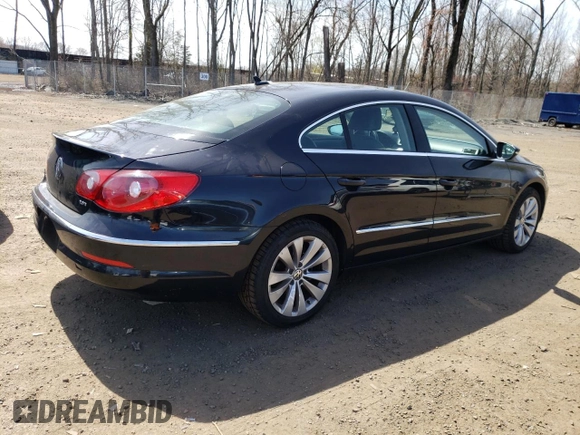 2012 Volkswagen CC Sport PZEV with VIN WVWMP7ANXCE549678, listed as a Copart auction lot 50047574 with 90,333 mi miles and Salvage Title. Bid and sale history available at carsss.com. Image 3.