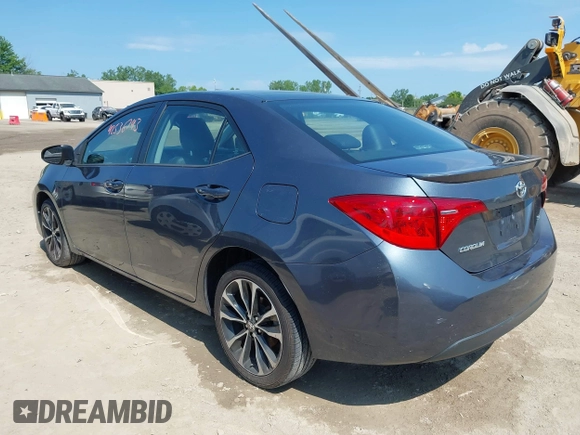 2017 Toyota Corolla L with VIN 2T1BURHEXHC836661, listed as a IAAI auction lot 42536743 with 95,252 mi miles and . Bid and sale history available at DreamBid. Image 3.