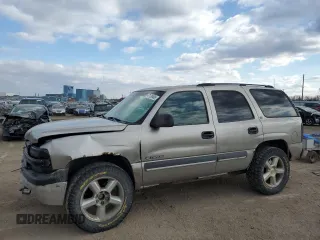 2002 Chevrolet Tahoe LS with VIN 1GNEK13V92R266524, listed as a Copart auction lot 47136495 with 320,280 mi miles and Salvage Title. Bid and sale history available at DreamBid. Image 1.