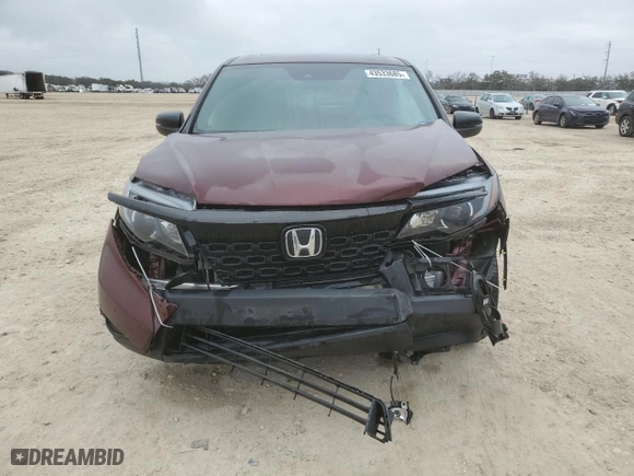 2020 Honda Passport EX-L with VIN 5FNYF7H55LB001855, listed as a Copart auction lot 43533685 with 34,026 mi miles and Salvage Title. Bid and sale history available at carsss.com. Image 5.