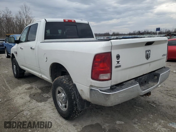 2010 Dodge Ram 2500 SLT with VIN 3D7UT2CL7AG179893, listed as a Copart auction lot 47190835 with 225,648 mi miles and Salvage Title. Bid and sale history available at carsss.com. Image 2.